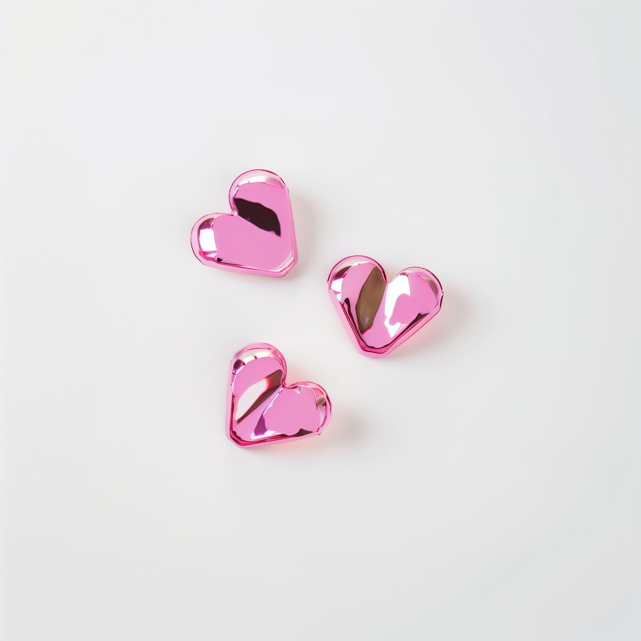 Deep Ruby Snowflake Set